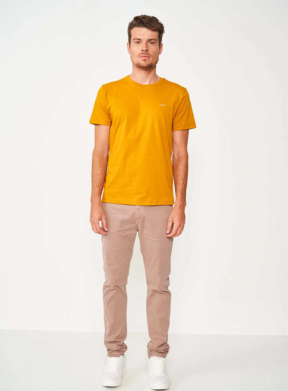 Camiseta Masculina Essential Amarelo