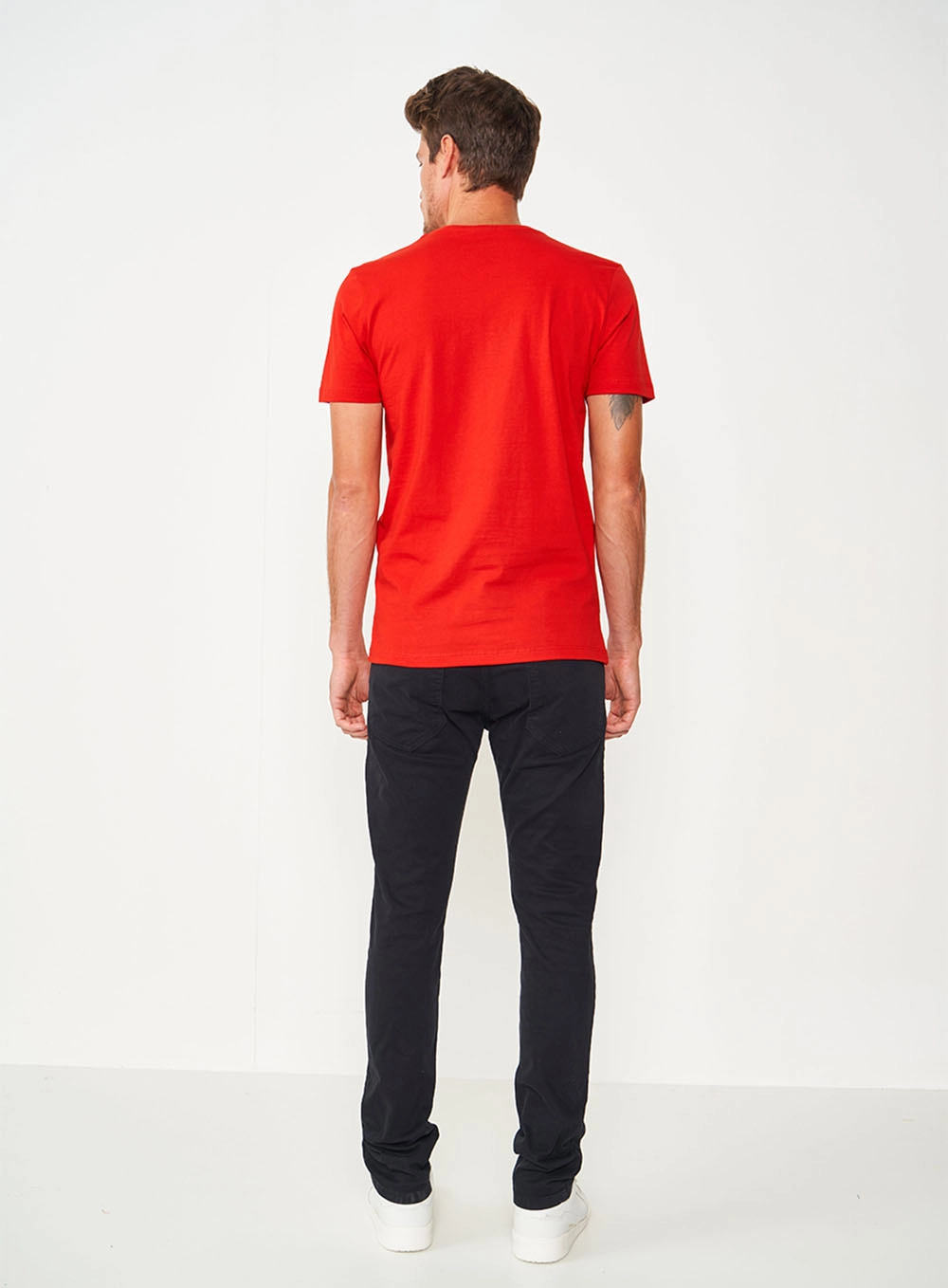 Camiseta Masculina Essential Vermelho