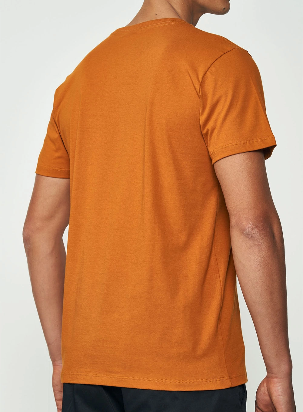 Camiseta Masculina Essential Amarelo Pumpkin