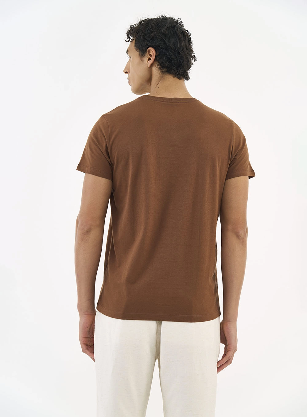 Camiseta Masculina Essential Marrom