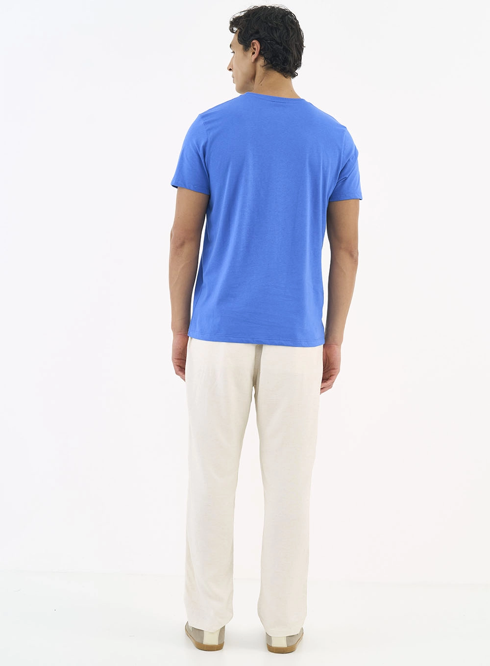 Camiseta Masculina Essential Azul