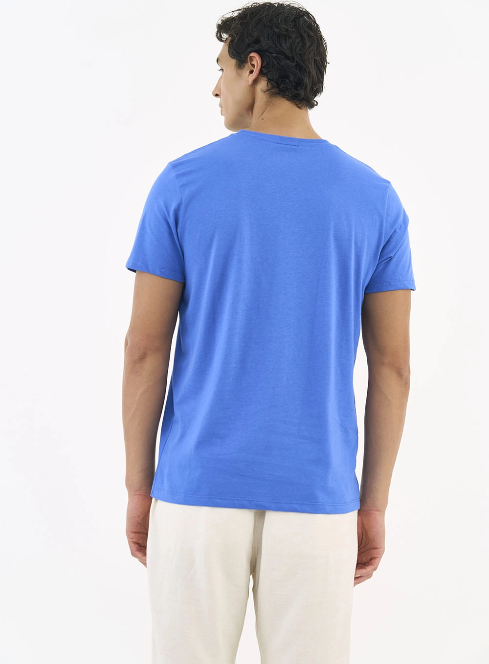 Camiseta Masculina Essential Azul
