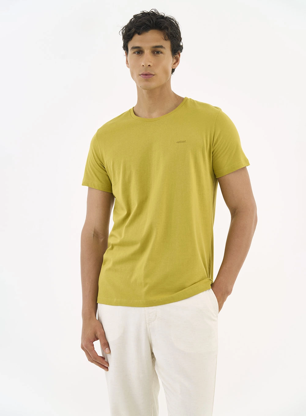 Camiseta Masculina Essential Verde Biome