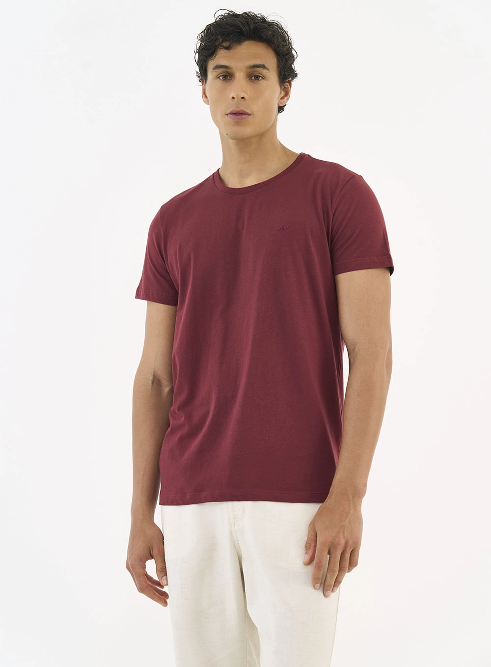 Camiseta Masculina Essential Bordô Sweet Berry