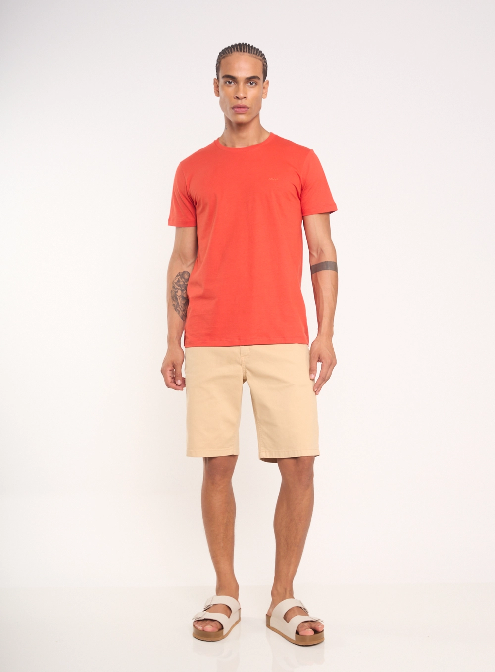 Camiseta Masculina Essential Vermelho