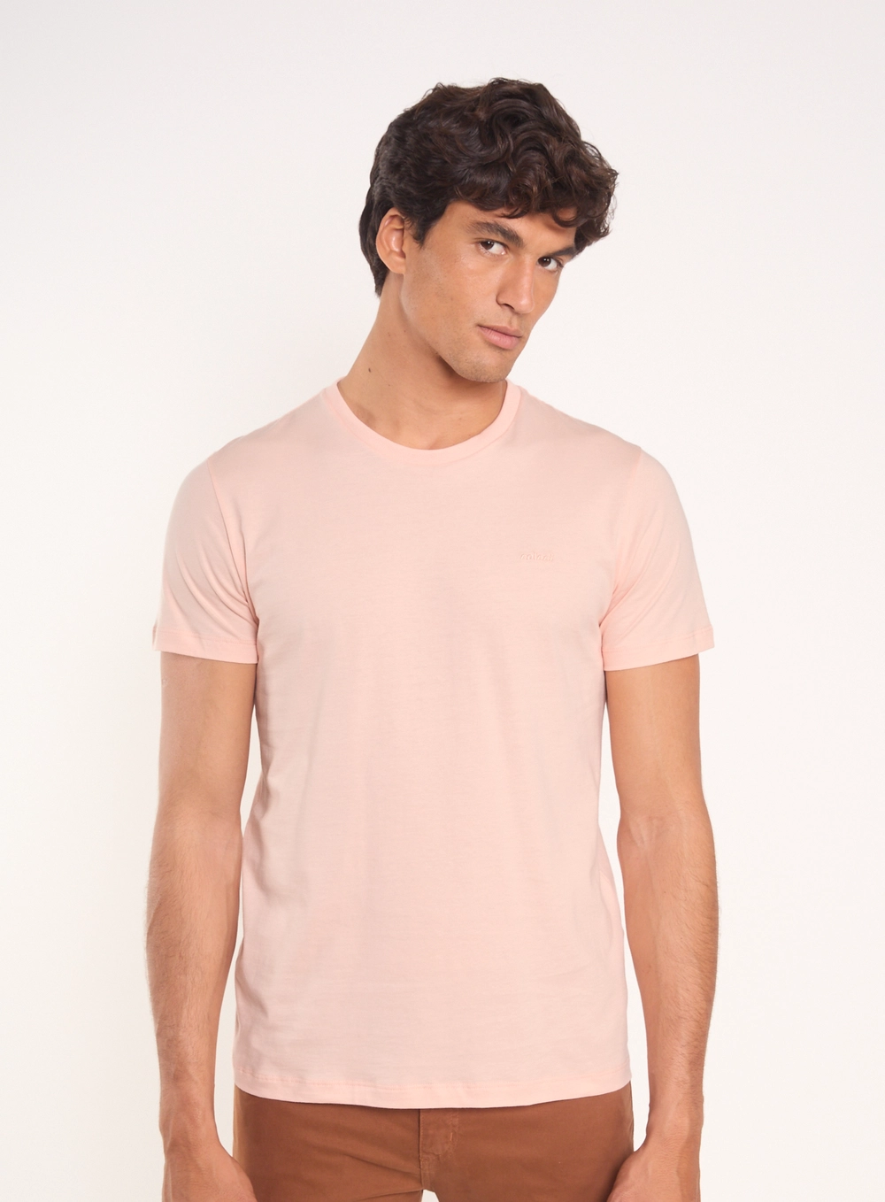 Camiseta Masculina Essential Rosa