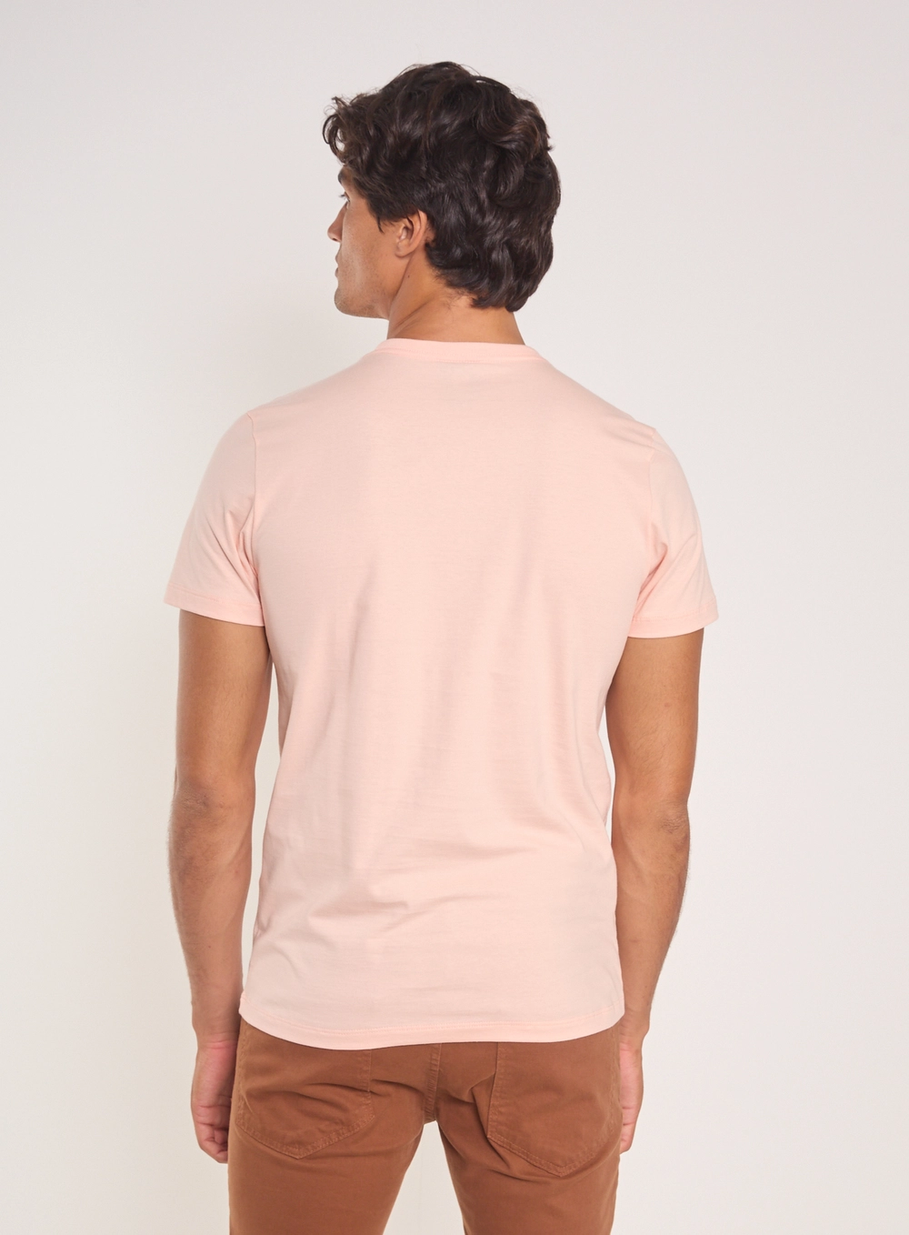 Camiseta Masculina Essential Rosa