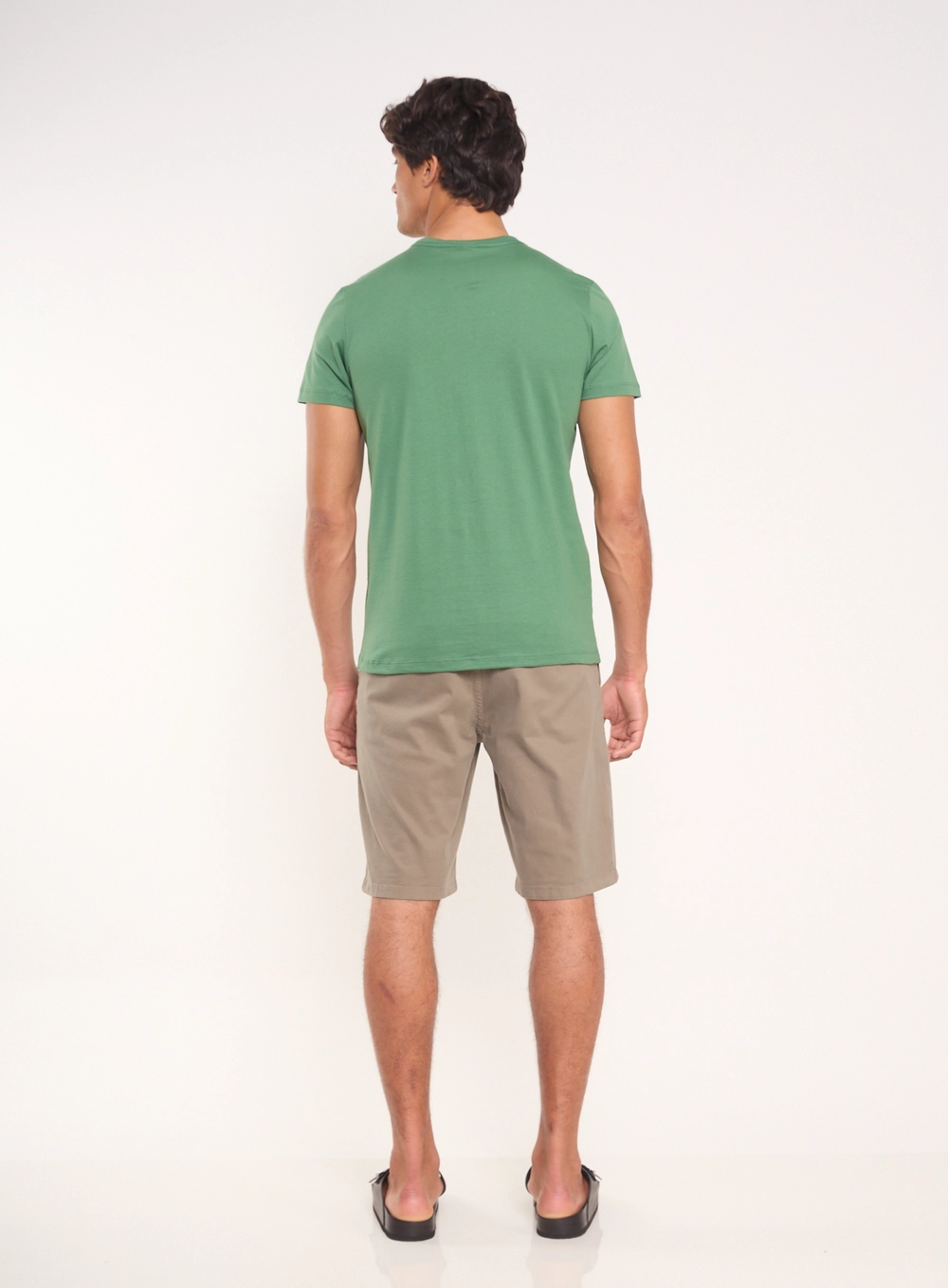 Camiseta Masculina Essential Verde