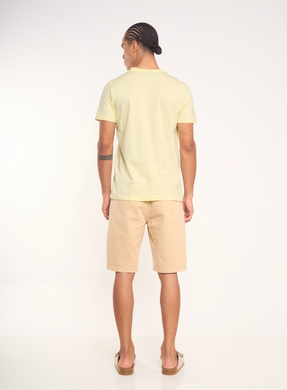 Camiseta Masculina Essential Amarelo