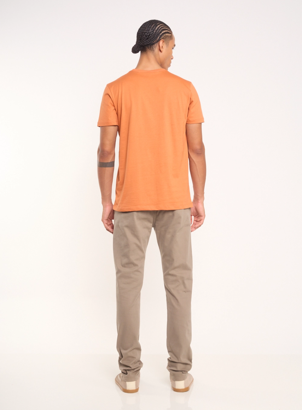 Camiseta Masculina Essential Marrom