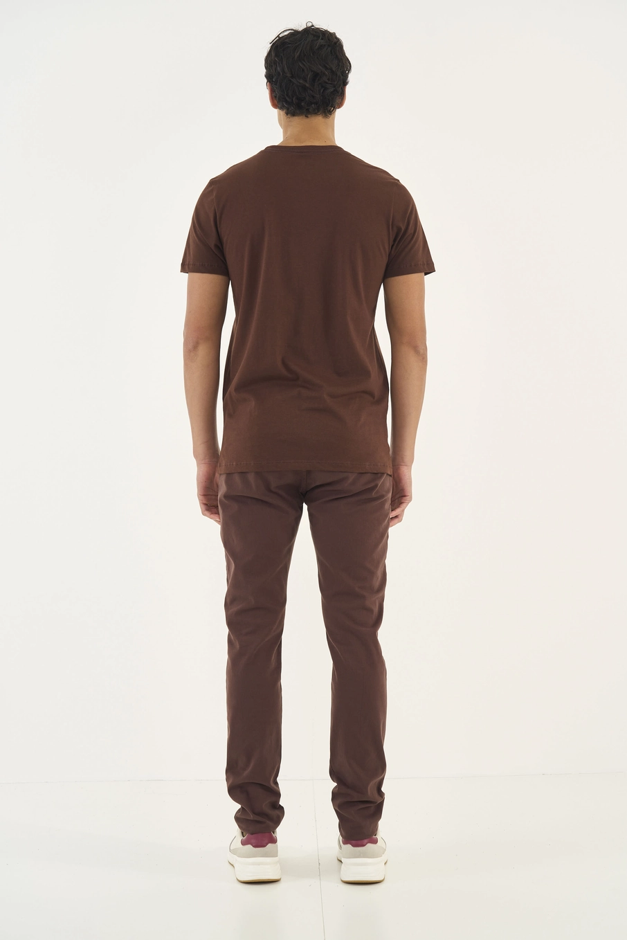 Camiseta Masculina Essential Marrom