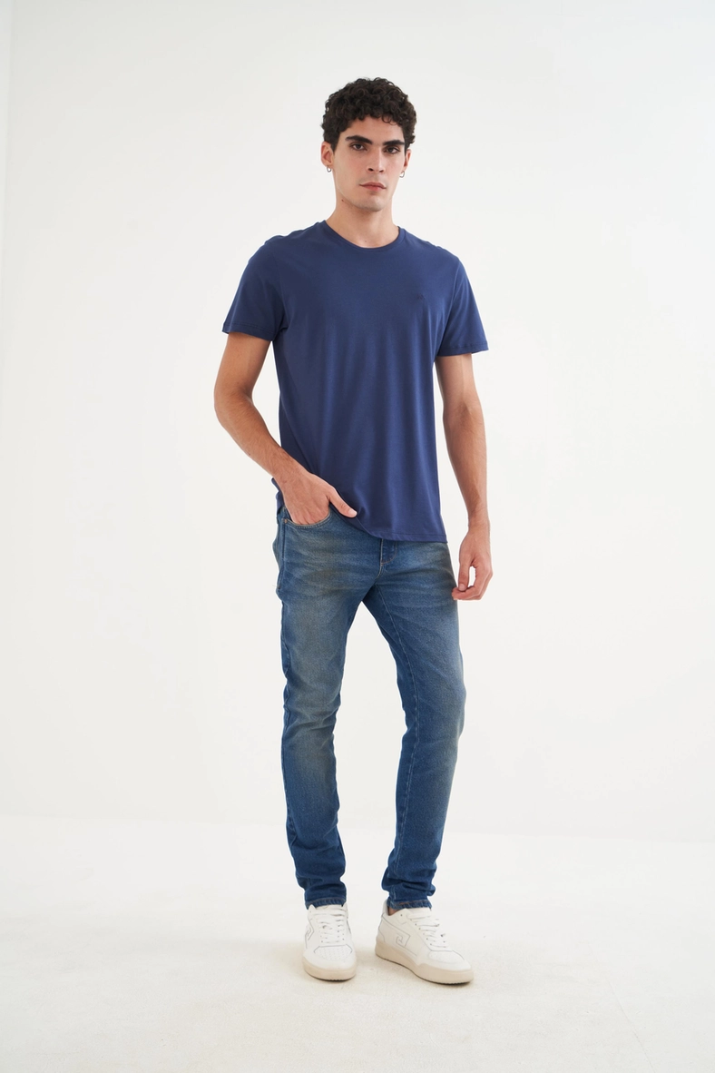 Camiseta Masculina Essential Algodão - Pima