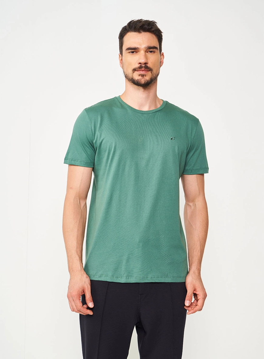 Camiseta Masculina Essential Algodão - Pima