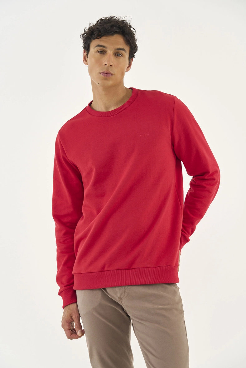 Blusão De Moletom Masculino Essential Gola Careca