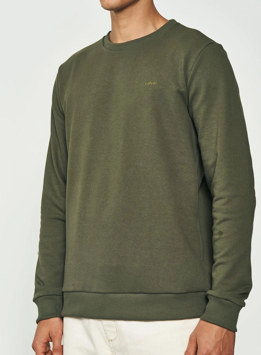 Blusão De Moletom Masculino Essential Gola Careca