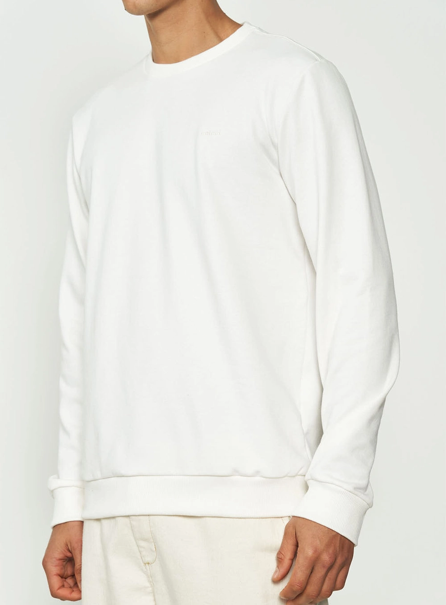 Blusão De Moletom Masculino Essential Gola Careca