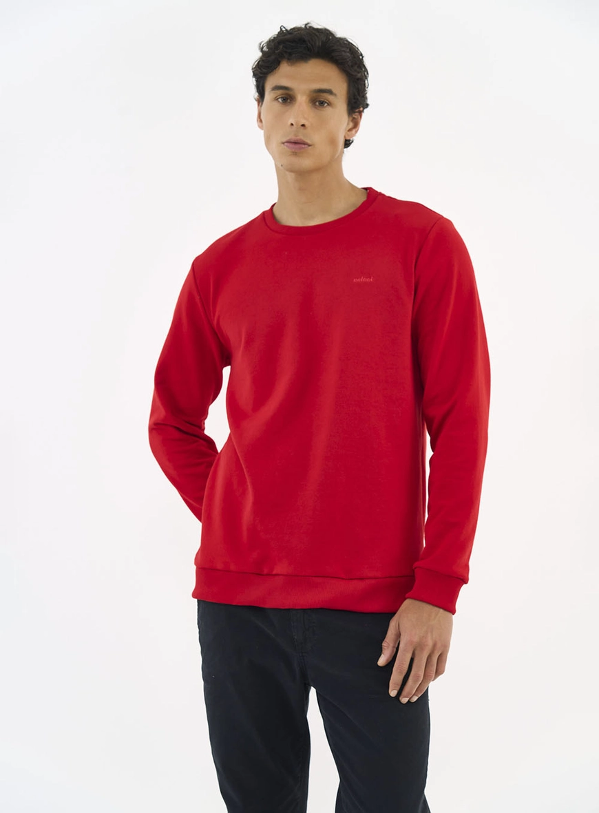 Blusão De Moletom Masculino Essential Gola Careca