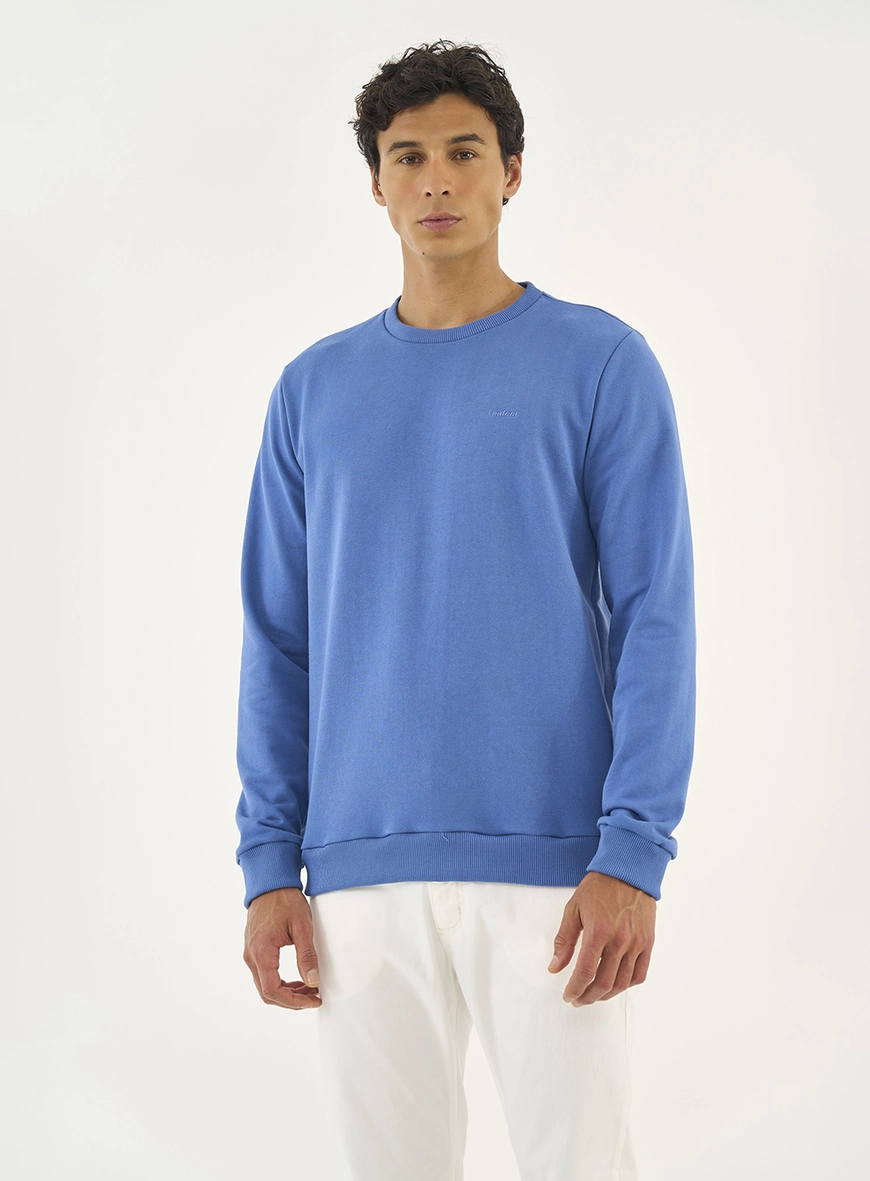 Blusão De Moletom Masculino Essential Gola Careca