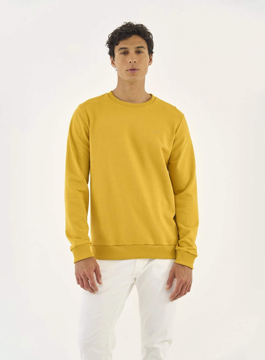 Blusão De Moletom Masculino Essential Gola Careca