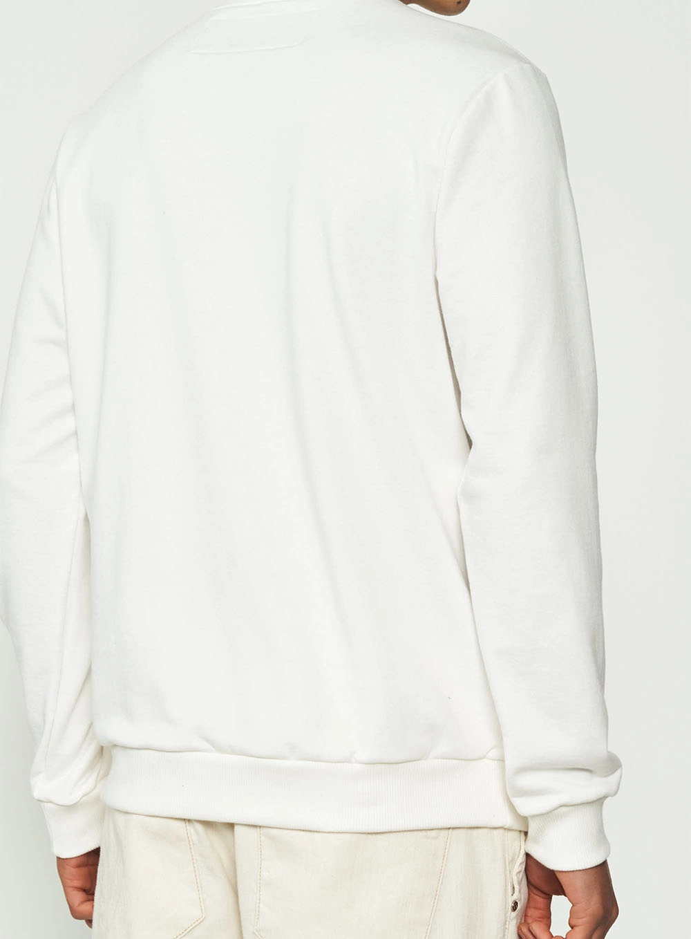 Blusão De Moletom Masculino Essential Gola Careca Off Shell