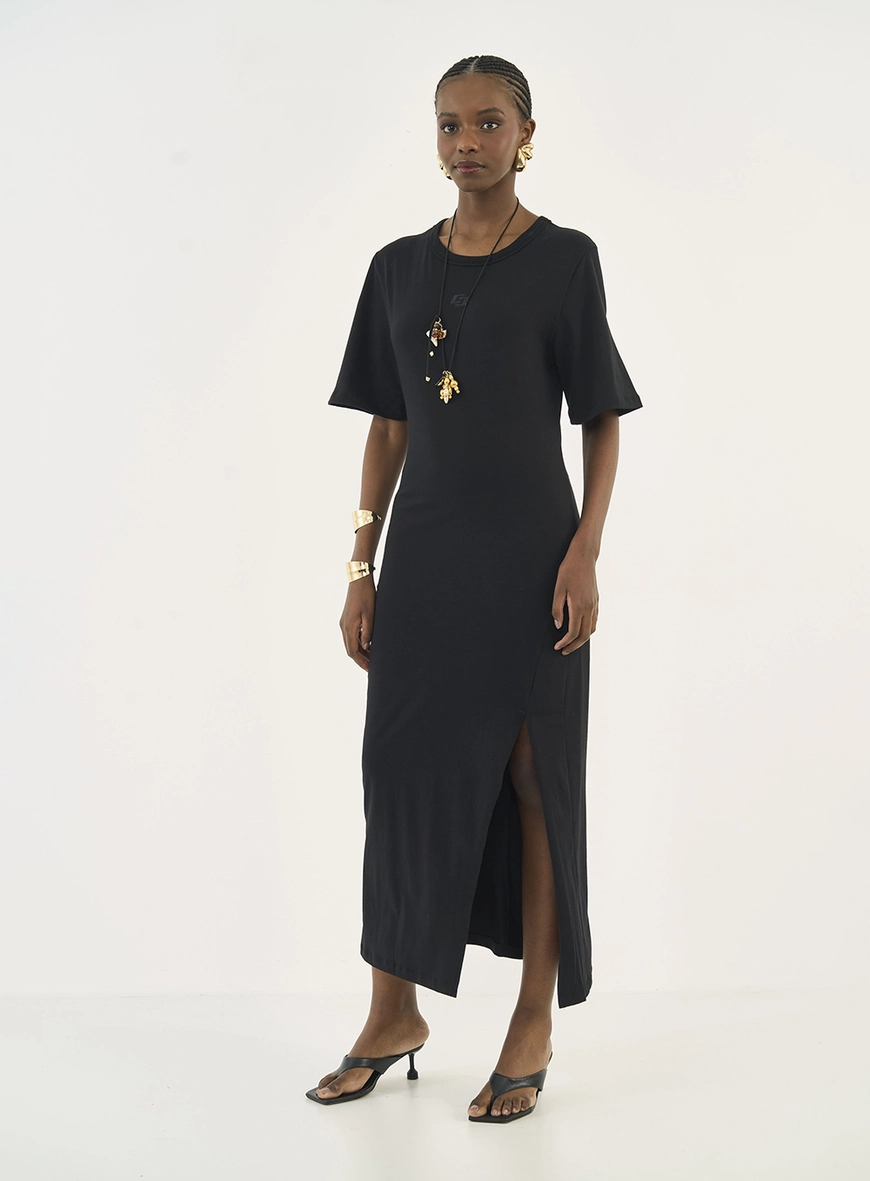 Vestido Midi Essential Algodão