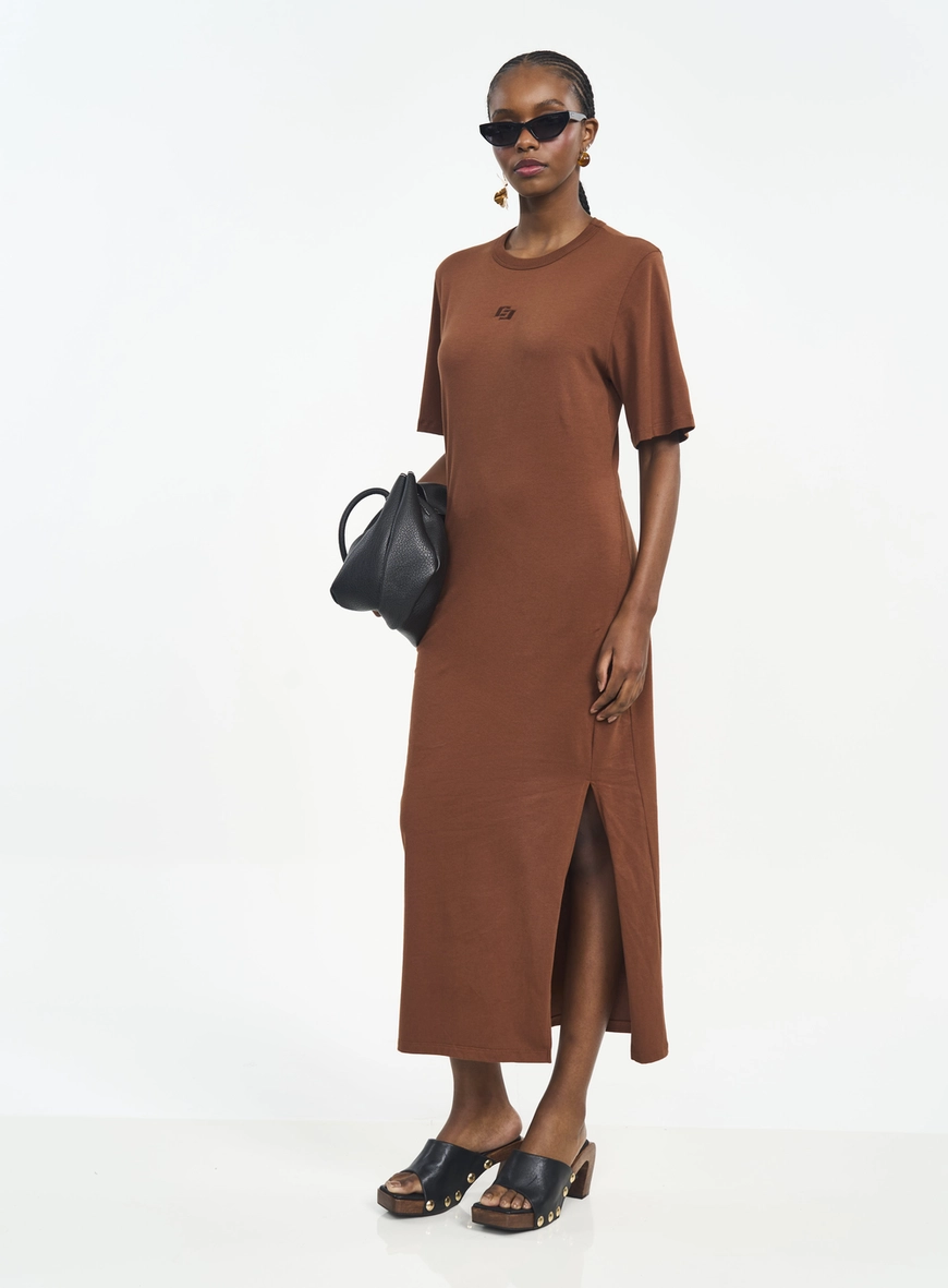 Vestido Midi Essential Algodão