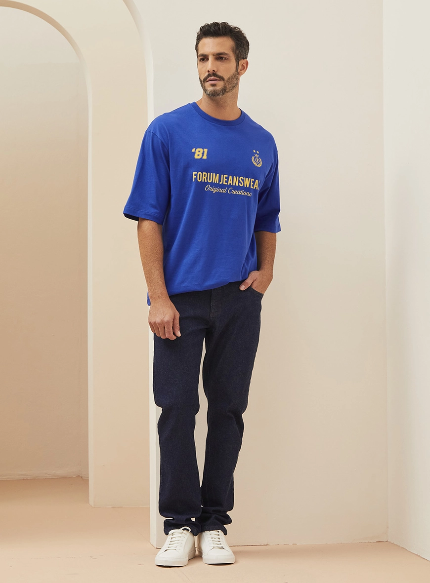 Calça Masculina Jeans Slim - Paul Índigo