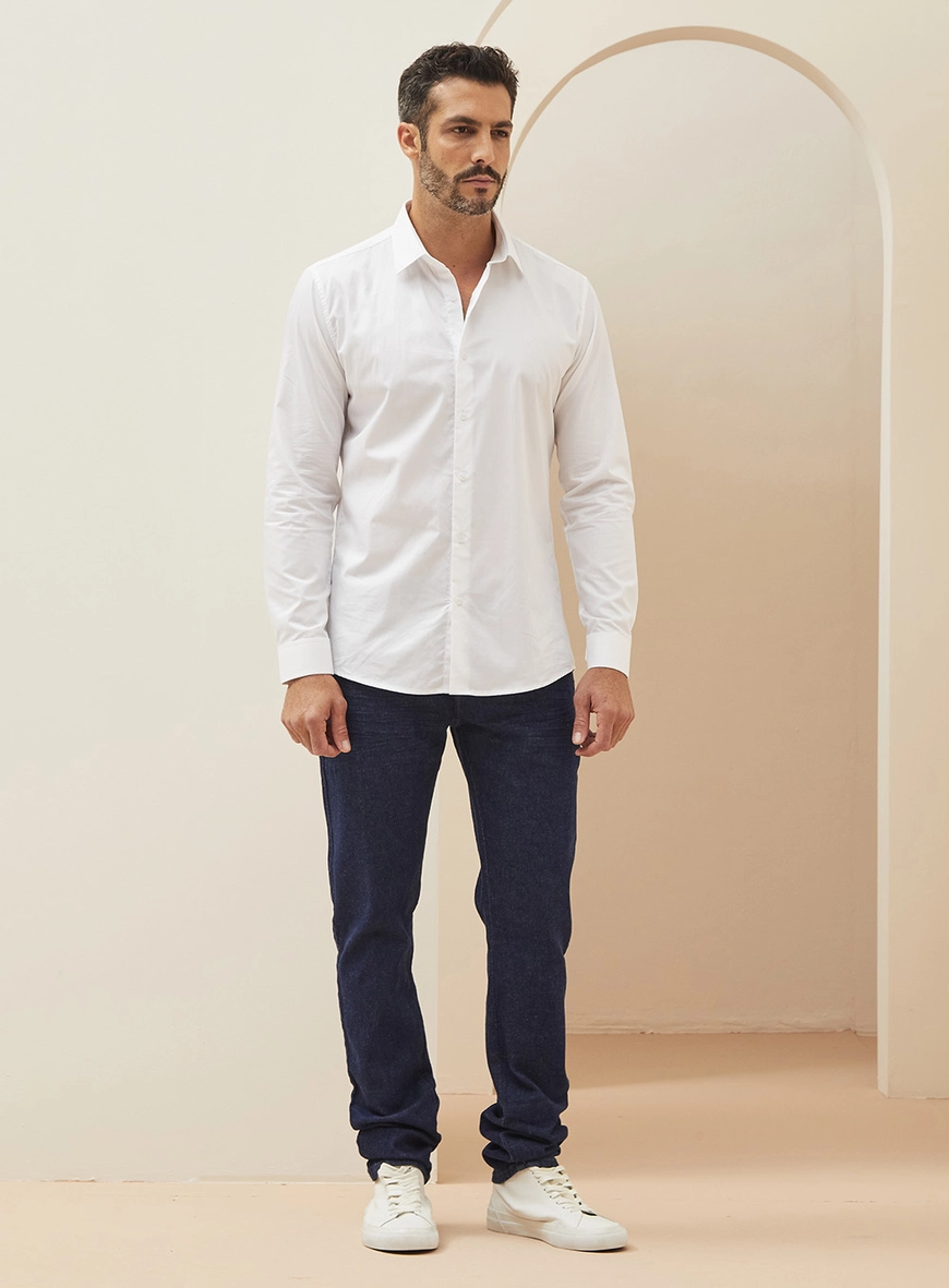 Calça Masculina Jeans Skinny - Igor Índigo