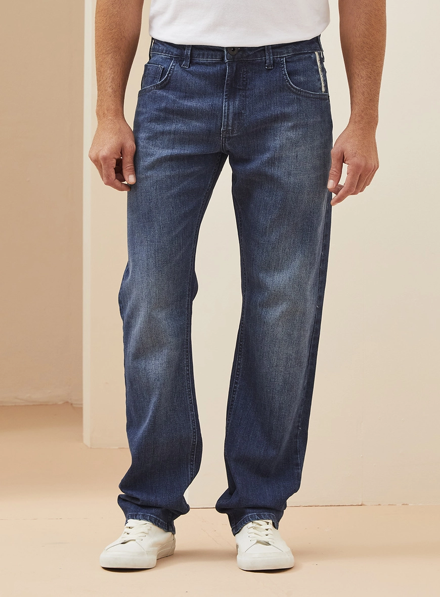 Calça Masculina Jeans Reta - Paul Índigo