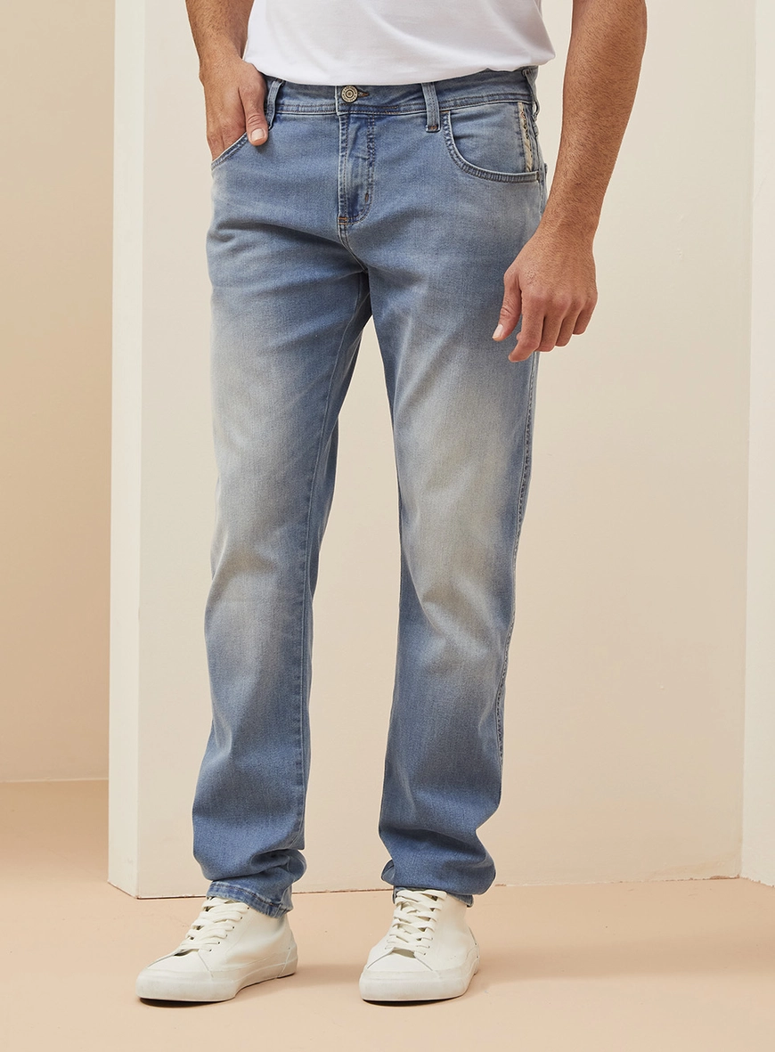 Calça Masculina Jeans Skinny - Igor Índigo
