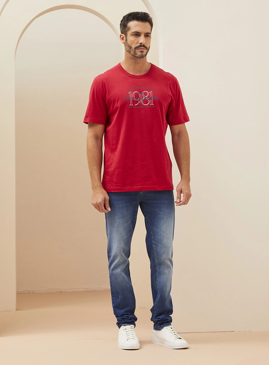 Calça Masculina Jeans Skinny - Igor Índigo