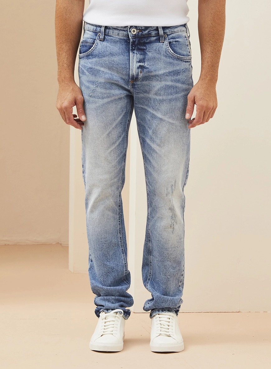 Calça Masculina Jeans Slim - Paul Índigo