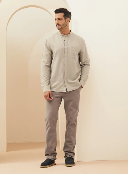 Calça Masculina Em Sarja - Vitor