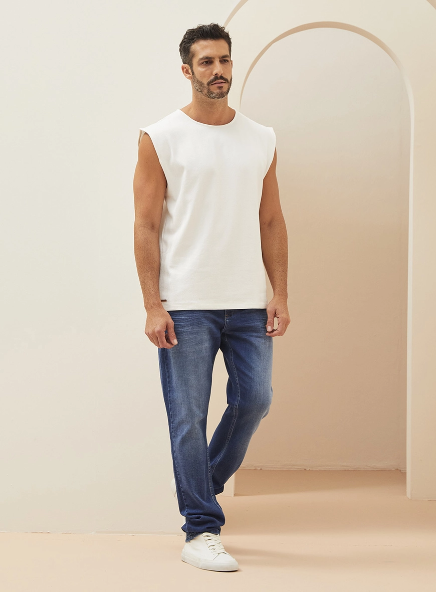 Calça Masculina Jeans Slim - Paul Índigo