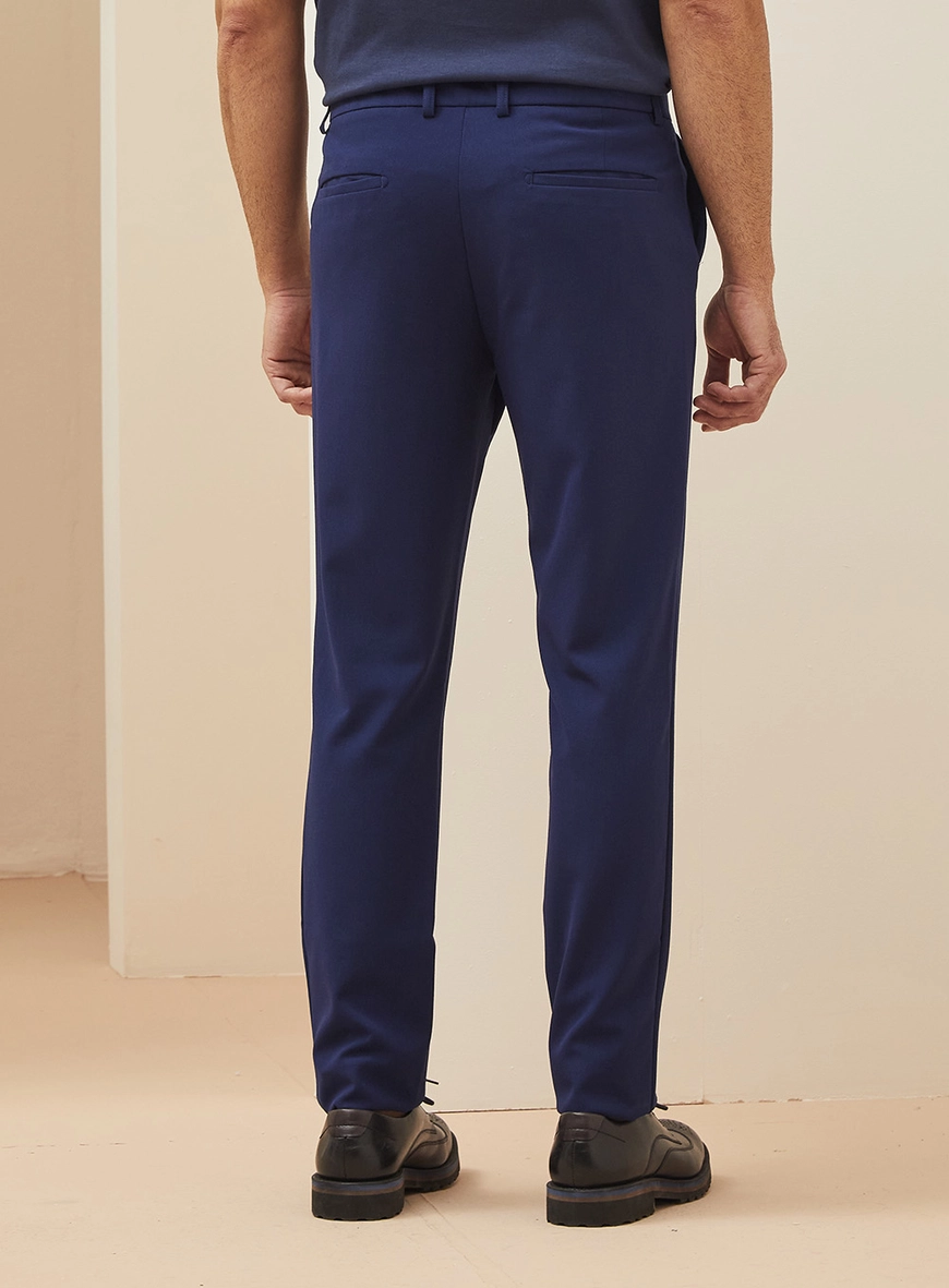 Calça Masculina Alfaiataria - Slim Azul