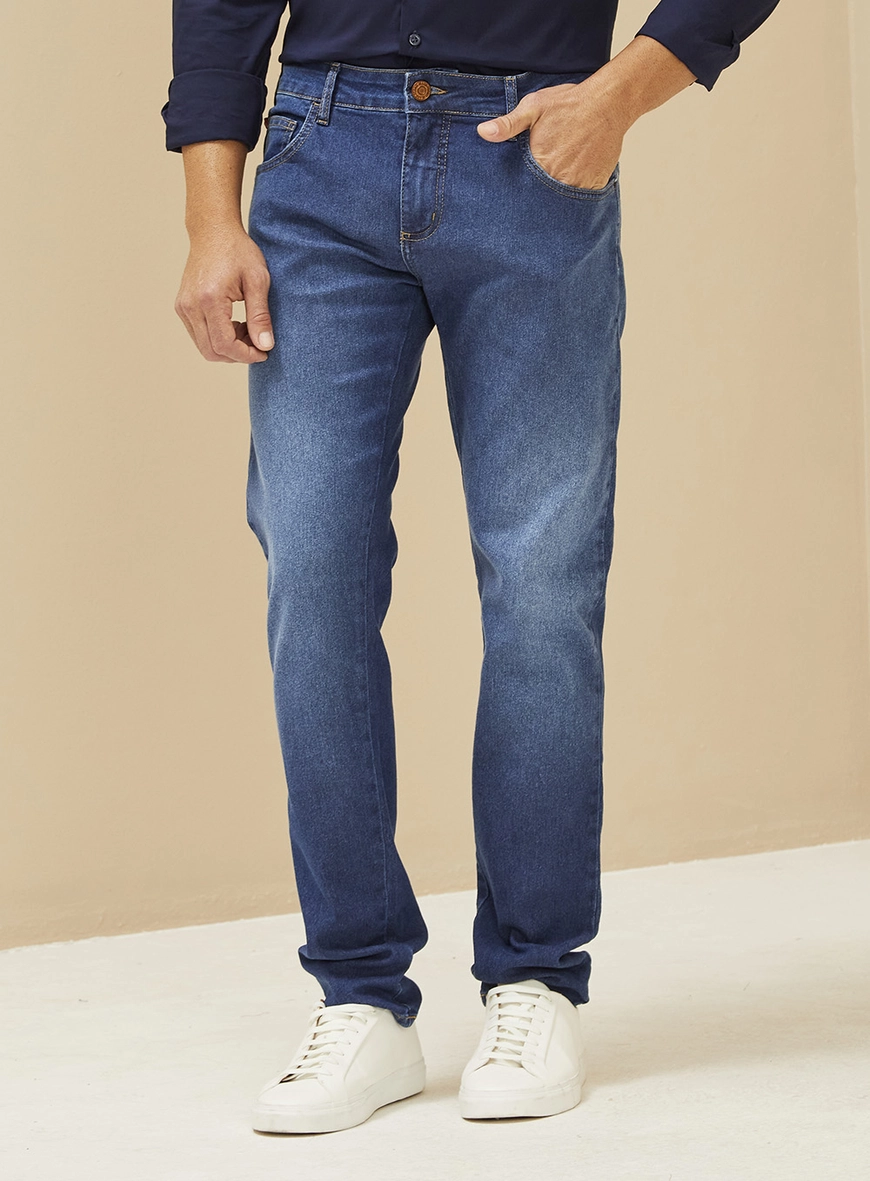 Calça Masculina Igor Skinny Índigo