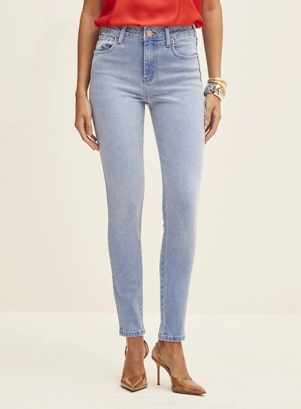 Calça Jeans Feminina Marisa Cigarrete