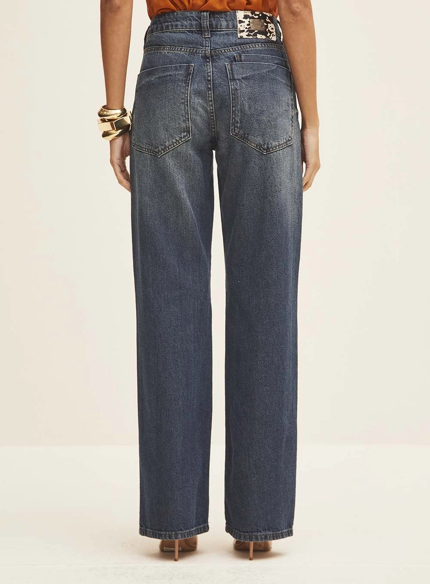 Calça Jeans Lopez Dark Índigo