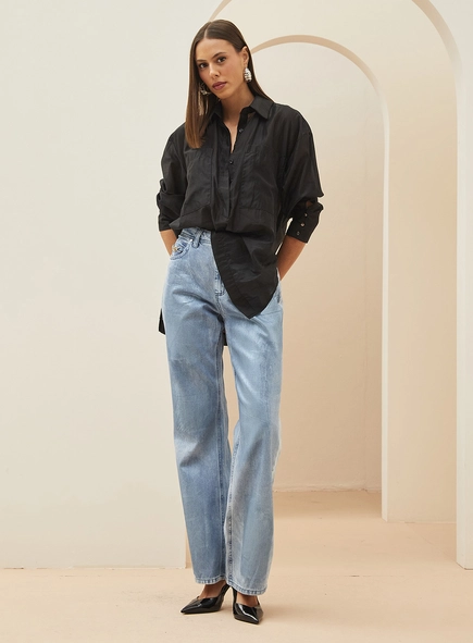 Calça Jeans Raquel Wide Leg