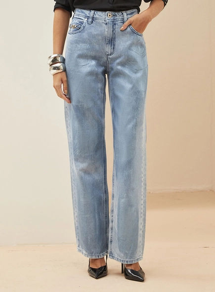 Calça Jeans Raquel Wide Leg