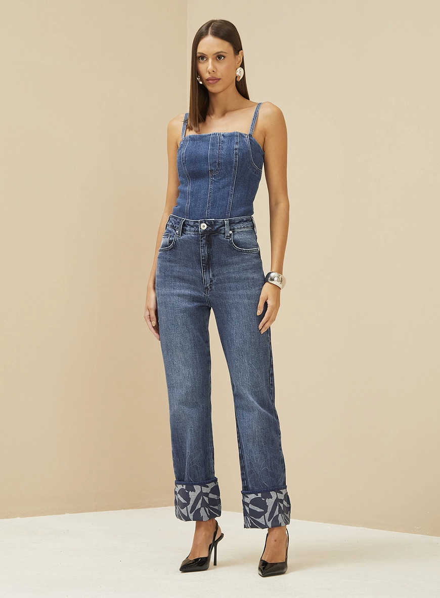 Calça Feminina Jeans - Nadia Índigo