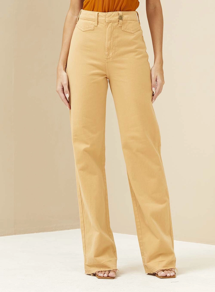 Calça Sarja Hardy Bege