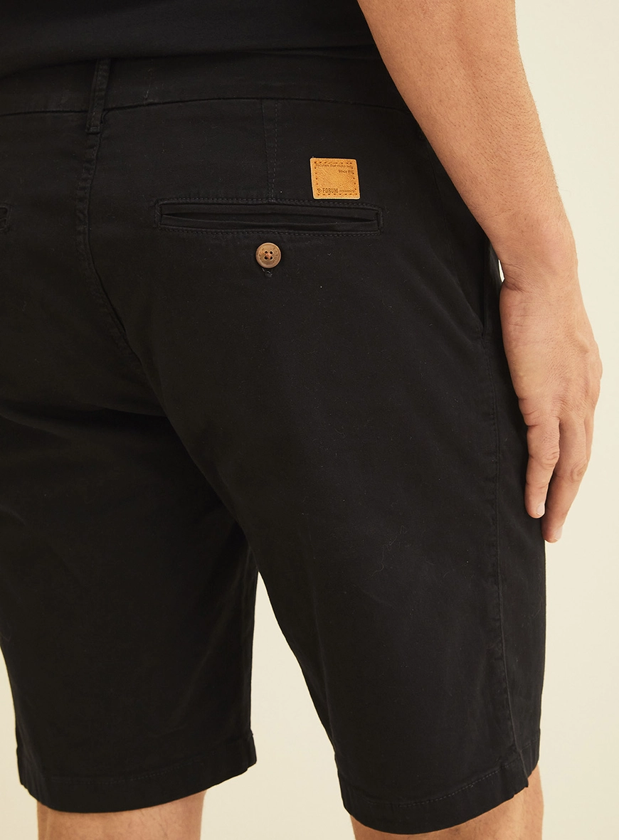 Bermuda Sarja Benjamin Project Chino Preto