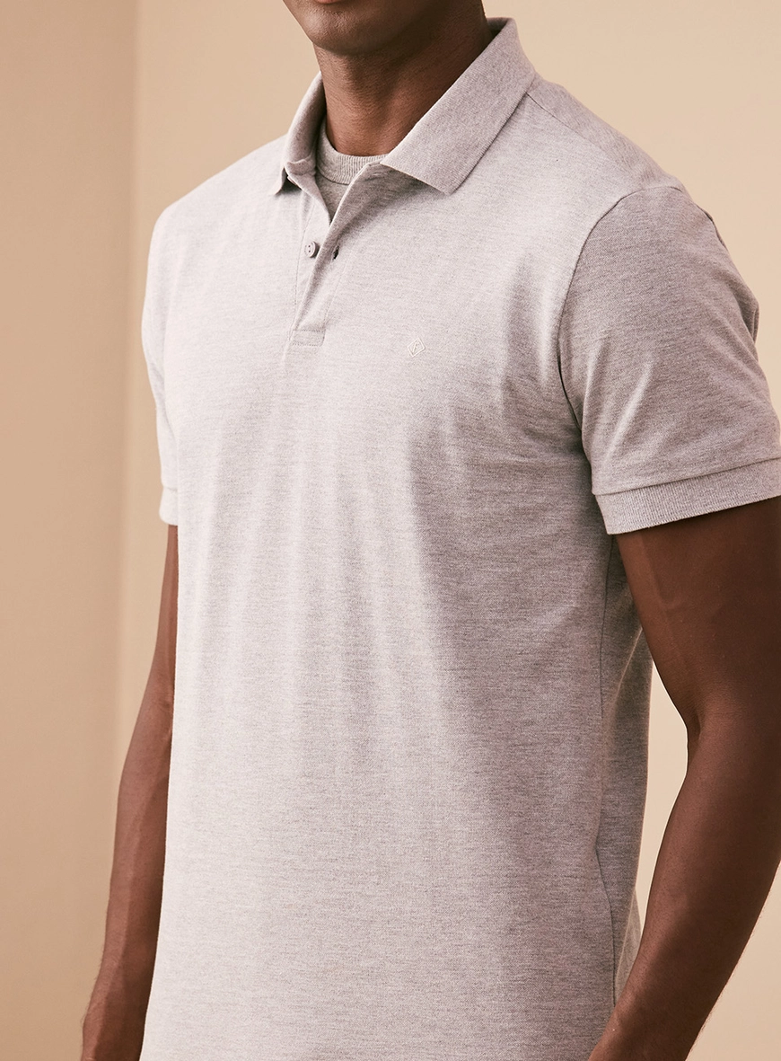 Polo Muscle Lisa Mr. Jones Cinza