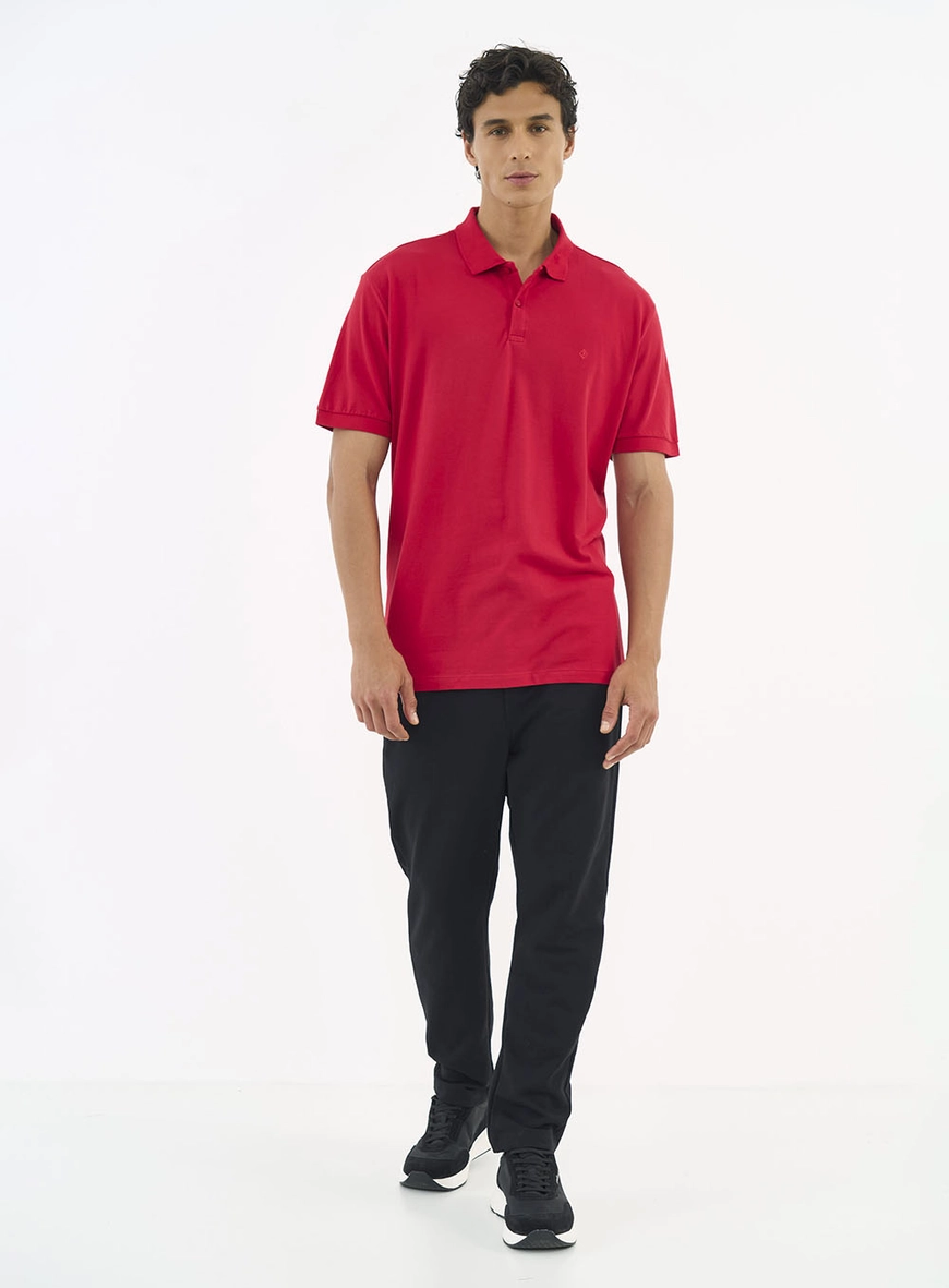 Polo Muscle Lisa Mr. Jones Vermelho