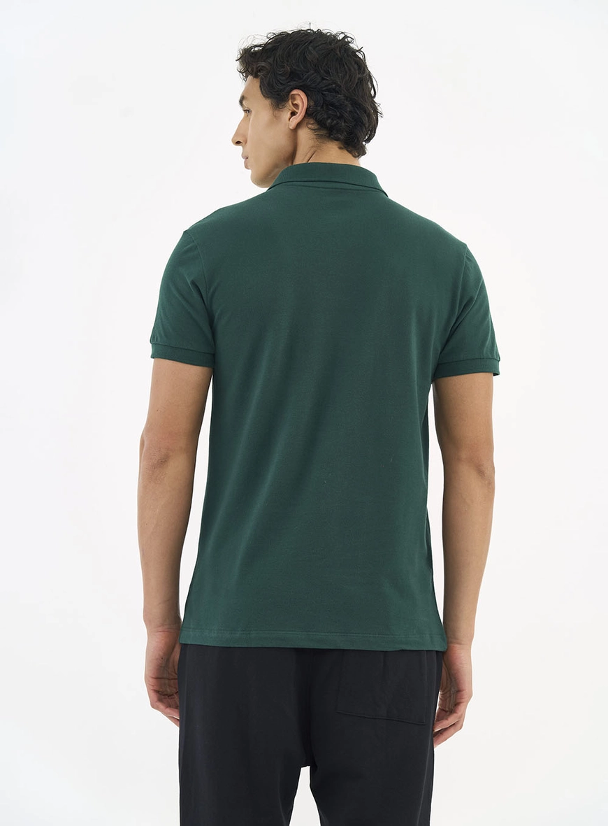 Polo Muscle Lisa Mr. Jones Verde