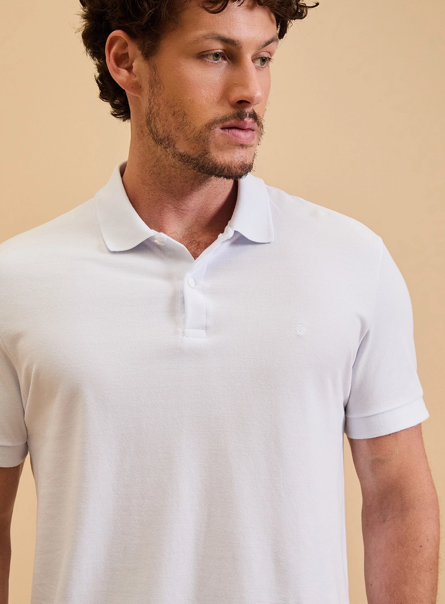 Polo Muscle Lisa Mr. Jones Branco