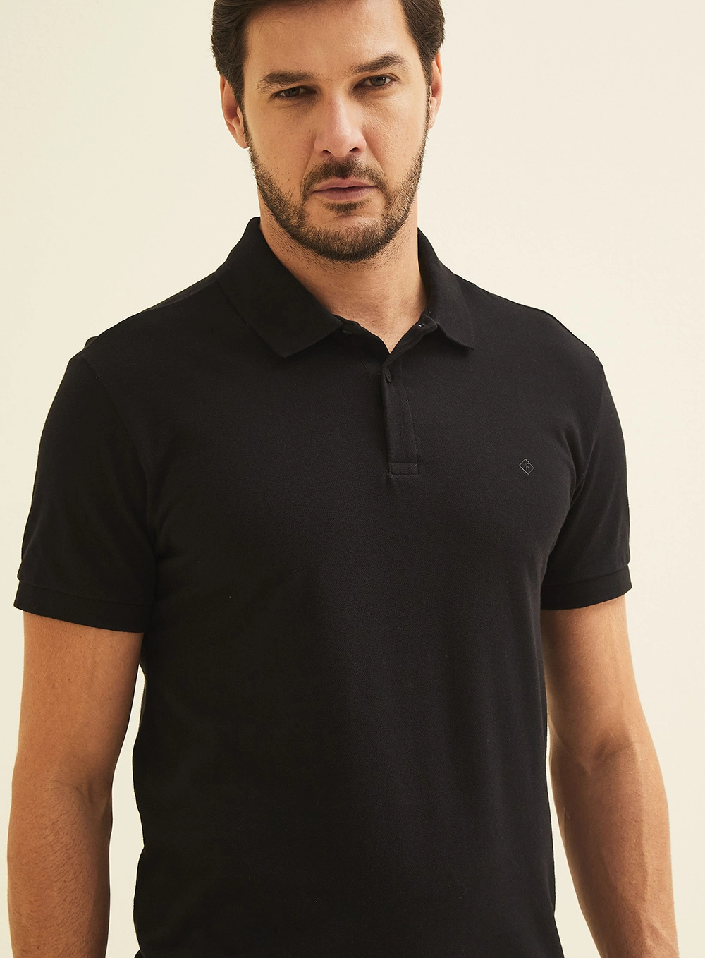 Polo Muscle Lisa Mr. Jones Preto 3