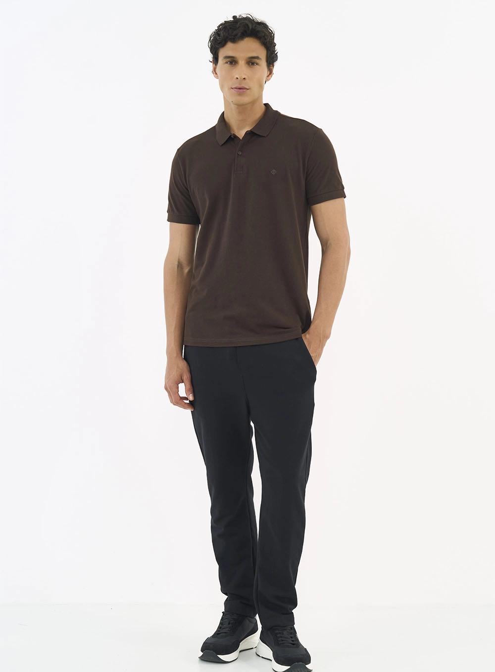 Polo Muscle Lisa Mr. Jones MARROM 1