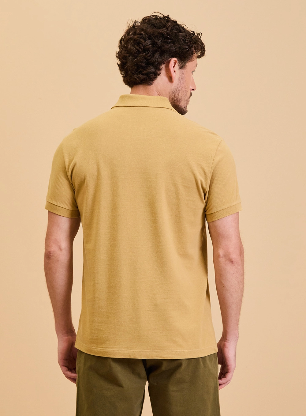 Polo Muscle Lisa Mr. Jones Bege Soybean 3